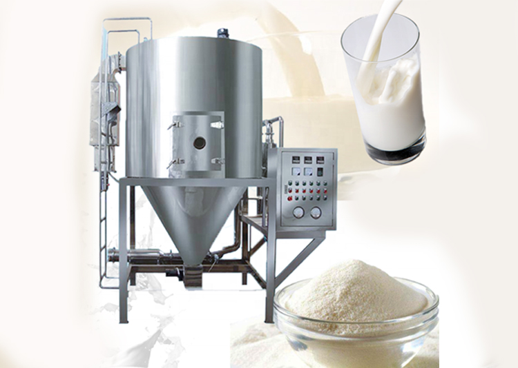 Spray dryer for milk powder